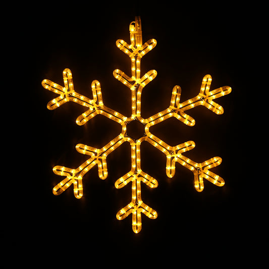 Snowflake - Autoflash - ciepłe białe światło LED