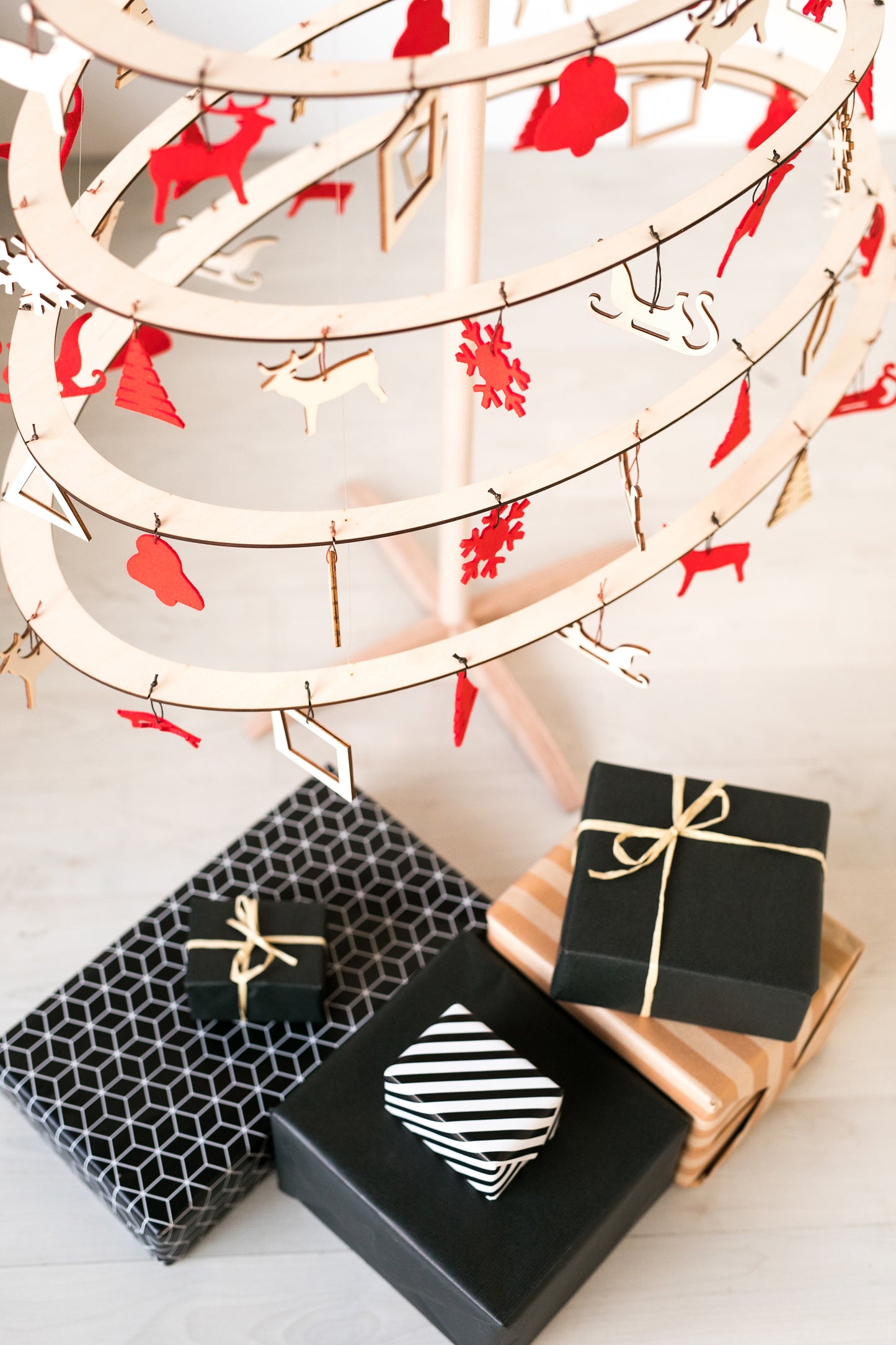 Zestaw dekoracji dużych owalnych mieszanek