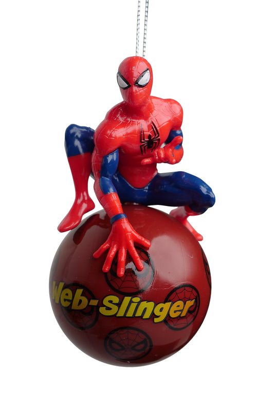 13 cm Bombka świąteczna 3D Spiderman
