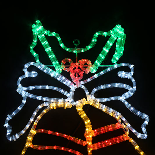 Bell - Figura LED w wielu kolorach - 55x65 cm