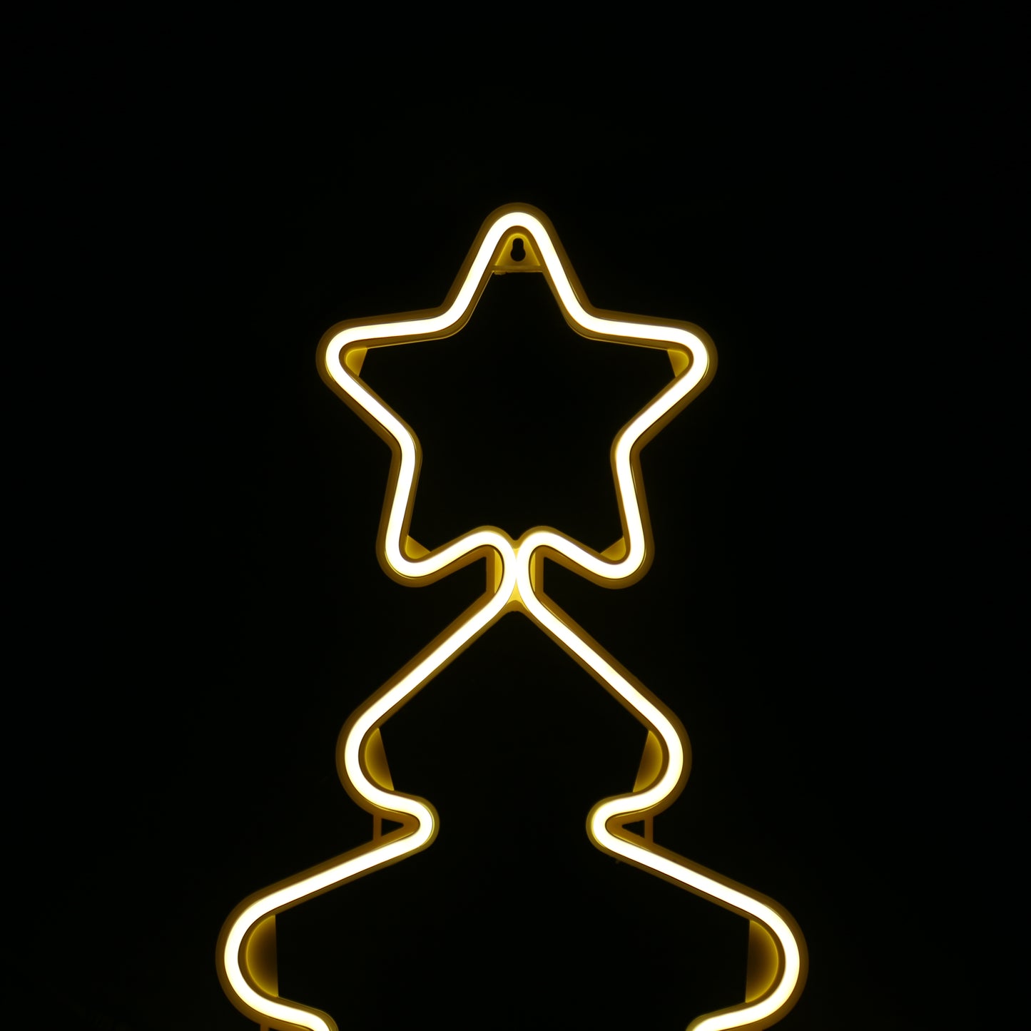 Neon Christmas Tree 52x43 cm - Warm white - Santa's Light Shop