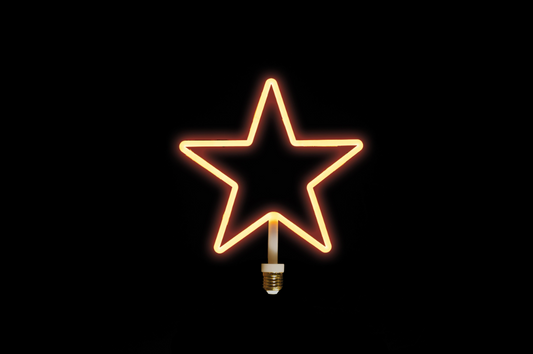 Żarówka LED Gwiazda - Dekoracja Świąteczna