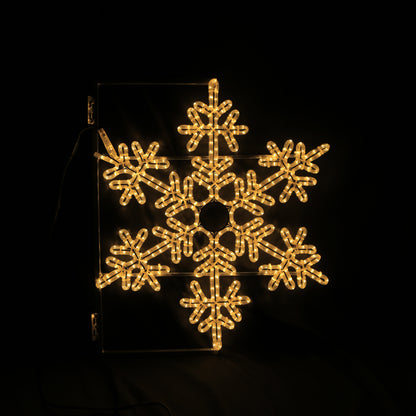 Snowflake Christmas light for street lights – Dia. 80 cm